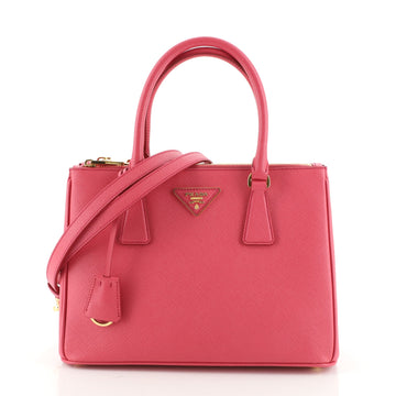 Prada Galleria Double Zip Tote Saffiano Leather Small