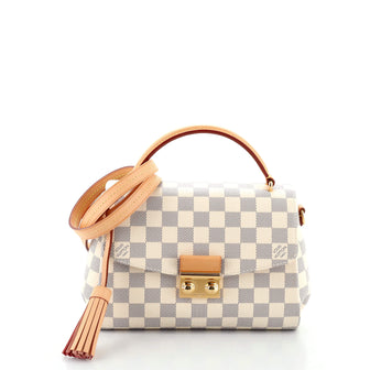 Louis Vuitton Croisette Handbag Damier