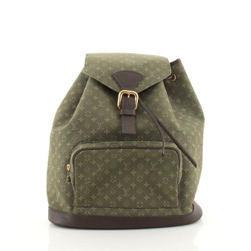 Louis Vuitton Vintage Montsouris Backpack Mini Lin GM