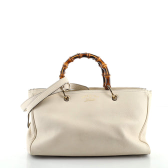 Gucci Bamboo Shopper Tote Leather Large