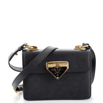 Prada Symbole Flap Bag Saffiano Leather Small