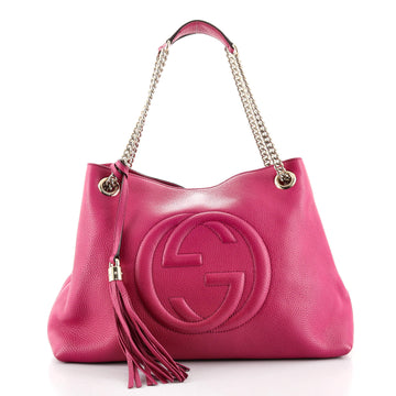 Gucci Soho Chain Strap Shoulder Bag Leather Medium