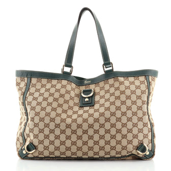 Gucci Abbey D-Ring Tote GG Canvas Large