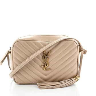 Saint Laurent Lou Camera Bag Matelasse Chevron Leather Small