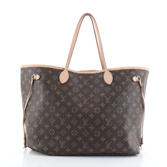 Louis Vuitton Neverfull NM Tote Monogram Canvas GM