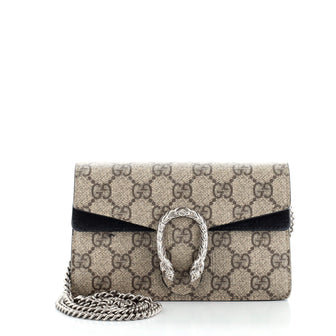 Gucci Dionysus Bag GG Coated Canvas Super Mini