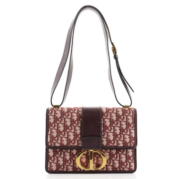 Christian Dior 30 Montaigne Flap Bag Oblique Canvas