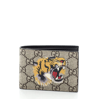 Gucci Bifold Wallet	 Printed GG Coated Canvas