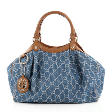 Gucci Sukey Tote GG Denim Medium