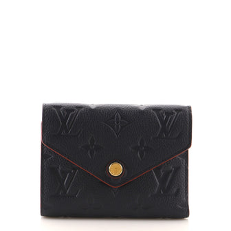 Louis Vuitton Victorine Wallet Monogram Empreinte Leather