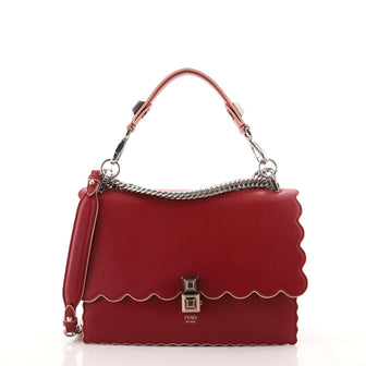 Fendi Kan I Bag Leather Medium
