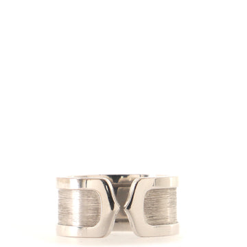 Cartier C de Cartier Ring 18K White Gold 10mm