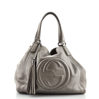 Gucci Soho Shoulder Bag Leather Medium