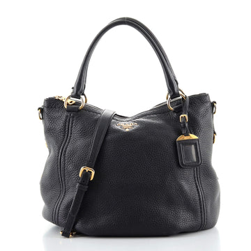 Prada Convertible Satchel Vitello Daino Large