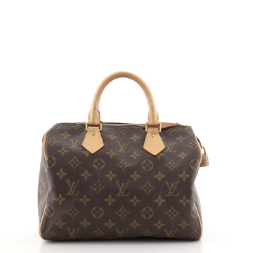 Louis Vuitton Speedy Handbag Monogram Canvas 25