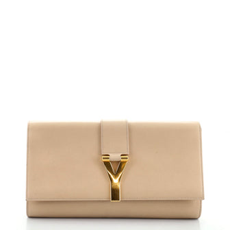 Saint Laurent Chyc Clutch Leather
