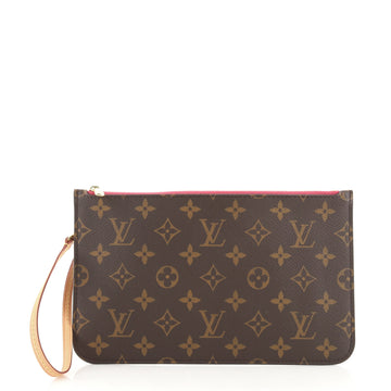 Louis Vuitton Neverfull Pochette Monogram Canvas Large