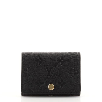 Louis Vuitton Business Card Holder Monogram Empreinte Leather