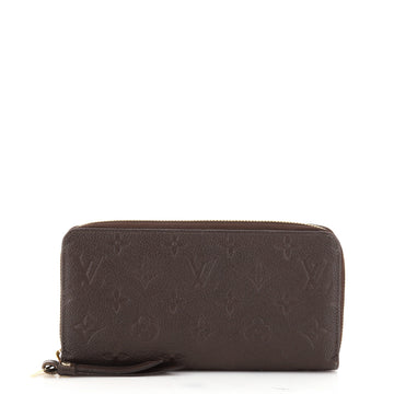 Louis Vuitton Zippy Wallet Monogram Empreinte Leather