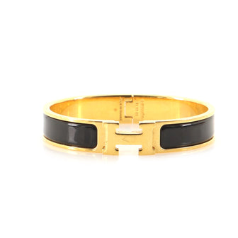 Hermes Clic H Bracelet Enamel Narrow