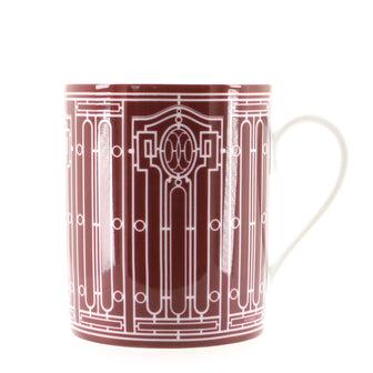 Hermes H Deco Mug Printed Porcelain