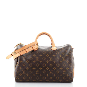Louis Vuitton Speedy Bandouliere Bag Monogram Canvas 35