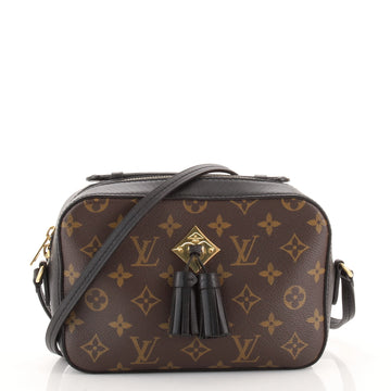 Louis Vuitton Saintonge Handbag Monogram Canvas with Leather