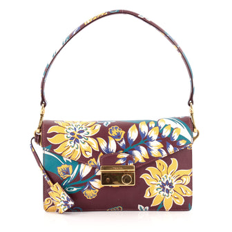 Prada Sound Bag Printed Saffiano Leather Small