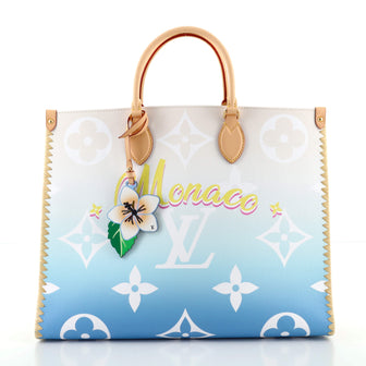 Louis Vuitton OnTheGo Tote Limited Edition Cities By The Pool Monogram Giant GM