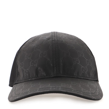 Gucci Baseball Cap GG Nylon and Mesh