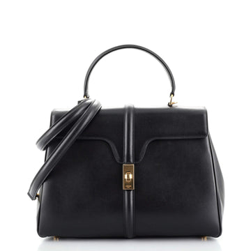 Celine 16 Top Handle Bag Grained Calfskin Medium