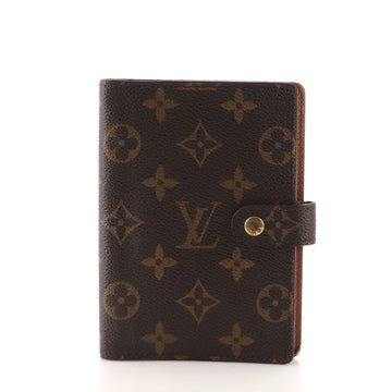 Louis Vuitton Ring Agenda Cover Monogram Canvas PM