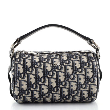 Christian Dior Roller Messenger Bag Oblique Canvas Mini