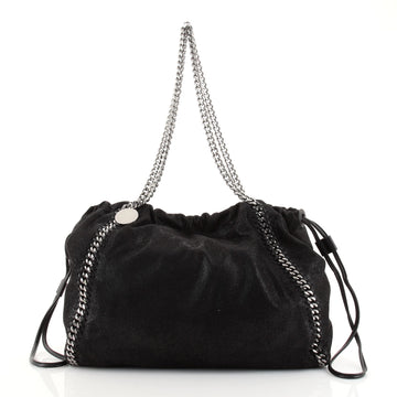 Stella McCartney Falabella Drawstring Tote Shaggy Deer Large