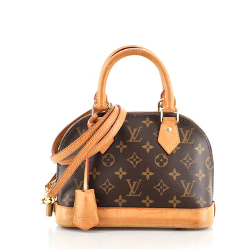 Louis Vuitton Alma Handbag Monogram Canvas BB