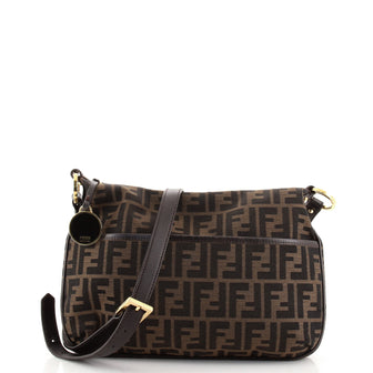 Fendi Chef Crossbody Bag Zucca Canvas Small