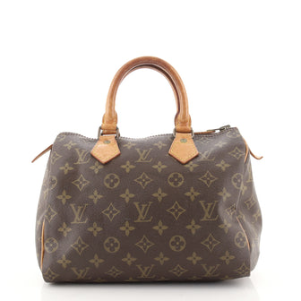 Louis Vuitton Speedy Handbag Monogram Canvas 25