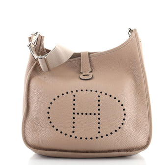 Hermes Evelyne Bag Gen III Clemence GM