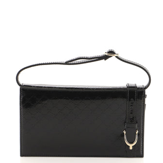Gucci Nice Wallet on Strap Microguccissima Patent Mini