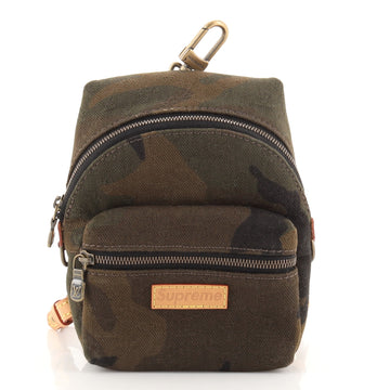 Louis Vuitton Apollo Backpack Limited Edition Supreme Camouflage Canvas Nano