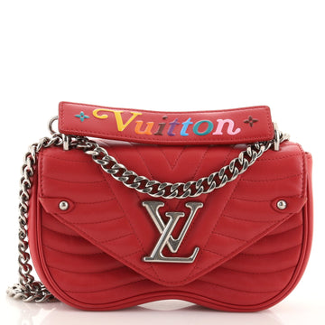 Louis Vuitton New Wave Chain Bag Quilted Leather PM