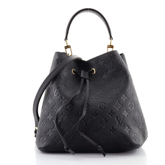 Louis Vuitton NeoNoe Handbag Monogram Empreinte Leather MM