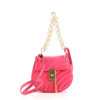 Chloe Drew Bijou Crossbody Bag Quilted Leather Nano