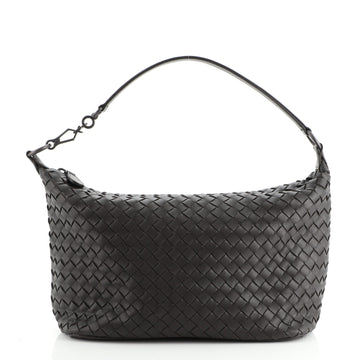 Bottega Veneta Zip Hobo Intrecciato Nappa Small