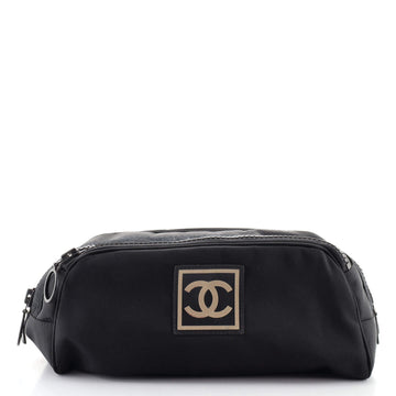 Chanel Sport Double Zip Pouch Nylon Large