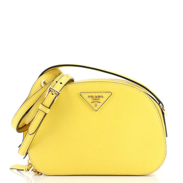 Prada Odette Top Handle Bag Saffiano Leather Small