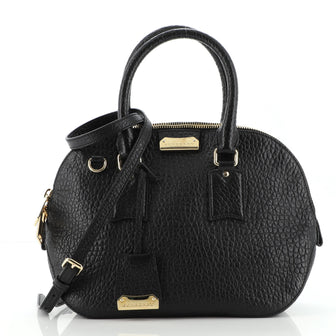 Burberry Orchard Bag Heritage Grained Leather Small