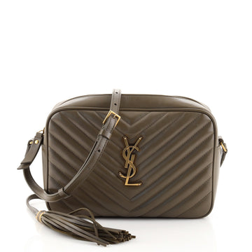 Saint Laurent Lou Camera Bag Matelasse Chevron Leather Small