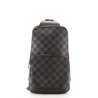 Louis Vuitton Avenue Sling Bag Damier Infini Leather