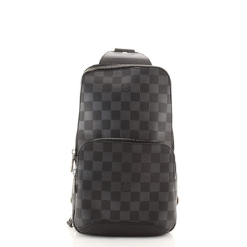 Louis Vuitton Avenue Sling Bag Damier Infini Leather